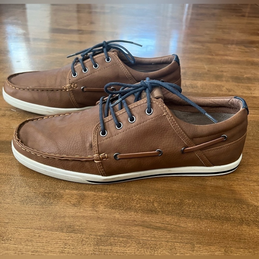 Aldo Sonoma Men’s Brown Leather Sneakers